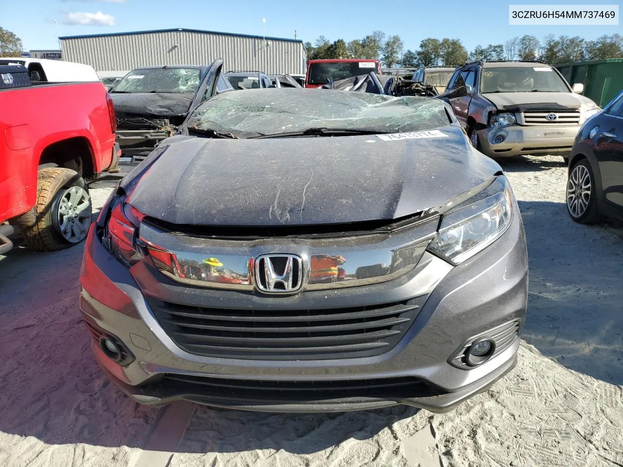 2021 Honda Hr-V Ex VIN: 3CZRU6H54MM737469 Lot: 76413774