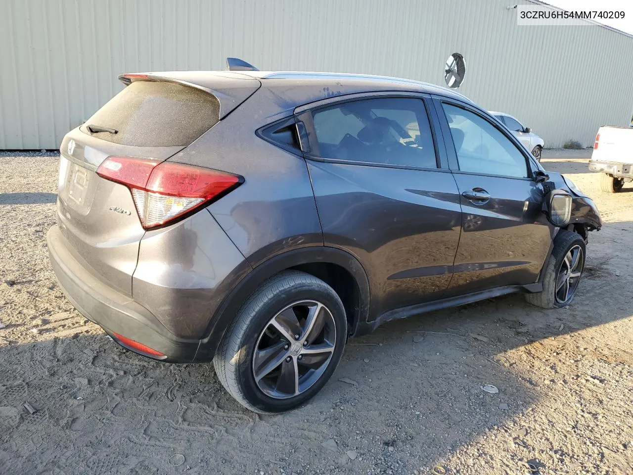 2021 Honda Hr-V Ex VIN: 3CZRU6H54MM740209 Lot: 76529434