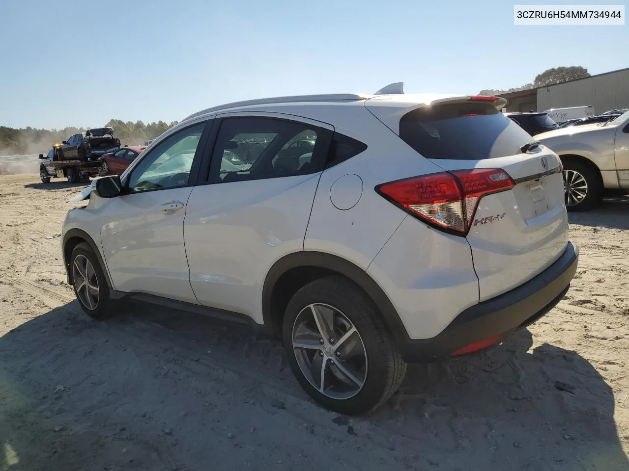 2021 Honda Hr-V Ex VIN: 3CZRU6H54MM734944 Lot: 77009664