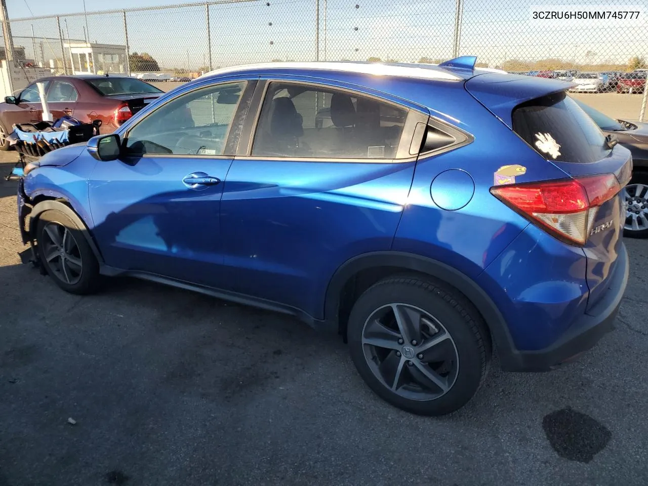 2021 Honda Hr-V Ex VIN: 3CZRU6H50MM745777 Lot: 77117924