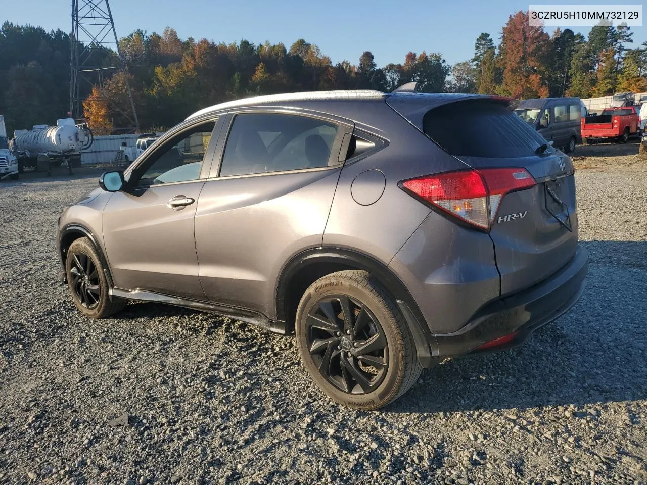 2021 Honda Hr-V Sport VIN: 3CZRU5H10MM732129 Lot: 77275504