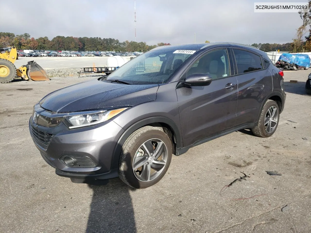 2021 Honda Hr-V Ex VIN: 3CZRU6H51MM710293 Lot: 78382444