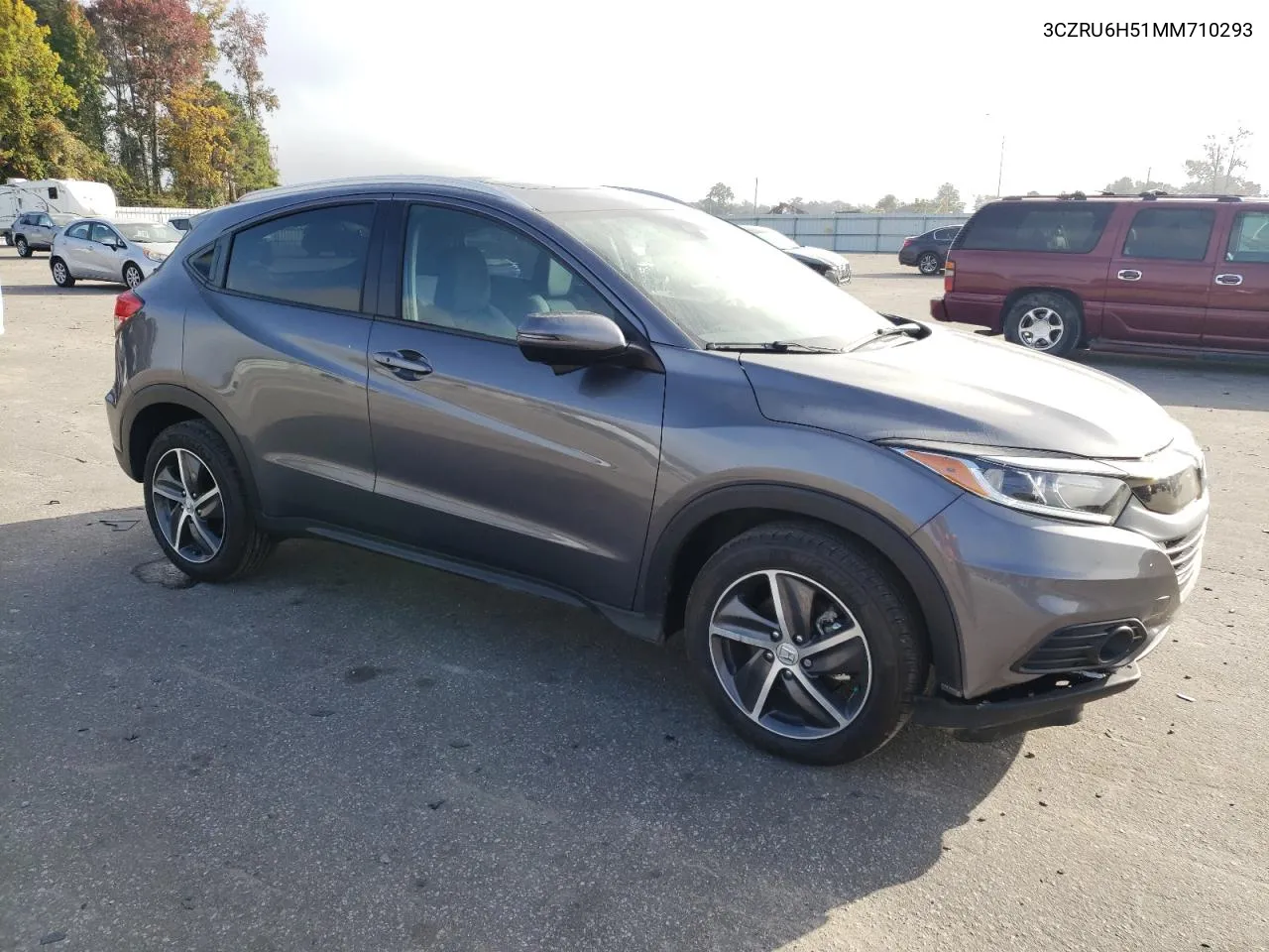 2021 Honda Hr-V Ex VIN: 3CZRU6H51MM710293 Lot: 78382444