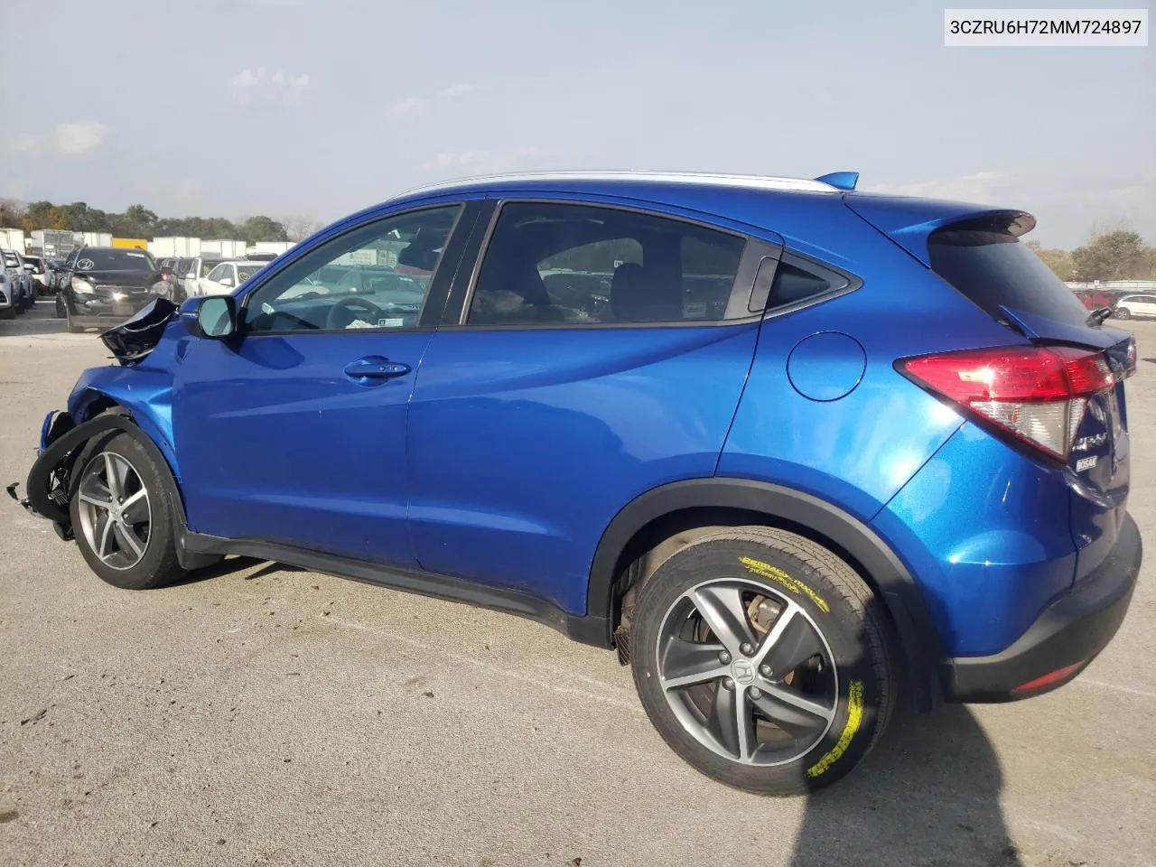 2021 Honda Hr-V Exl VIN: 3CZRU6H72MM724897 Lot: 78417374