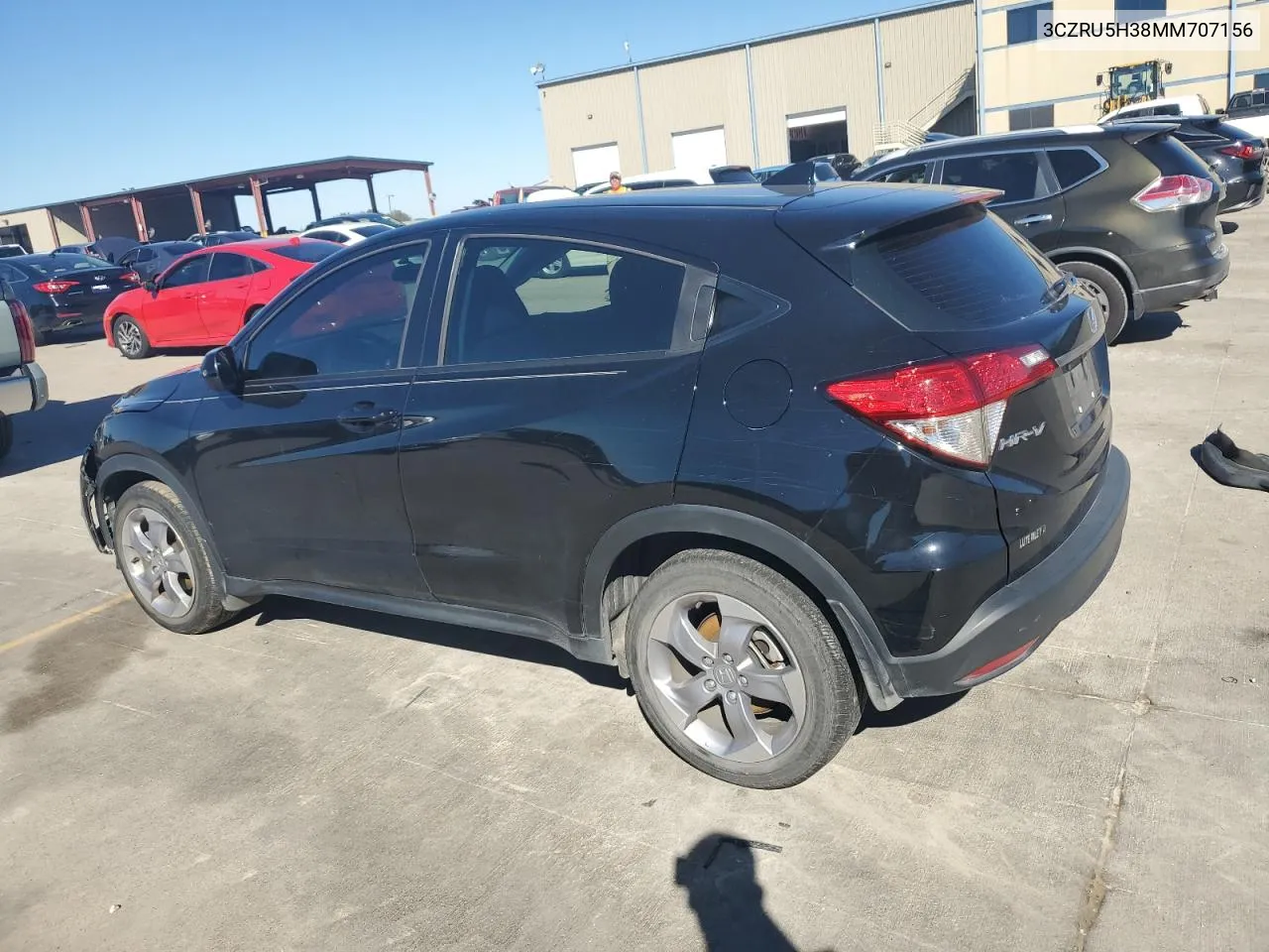 2021 Honda Hr-V Lx VIN: 3CZRU5H38MM707156 Lot: 79312214