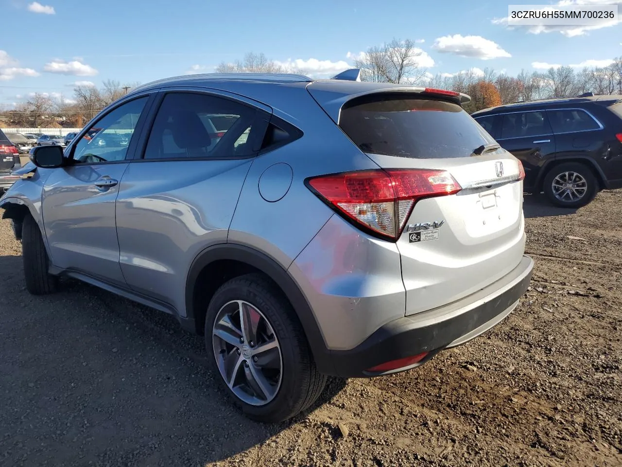 2021 Honda Hr-V Ex VIN: 3CZRU6H55MM700236 Lot: 79798604