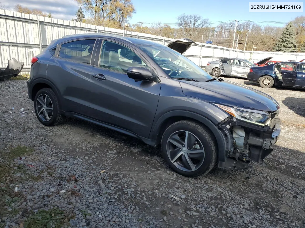 2021 Honda Hr-V Ex VIN: 3CZRU6H54MM724169 Lot: 80347514