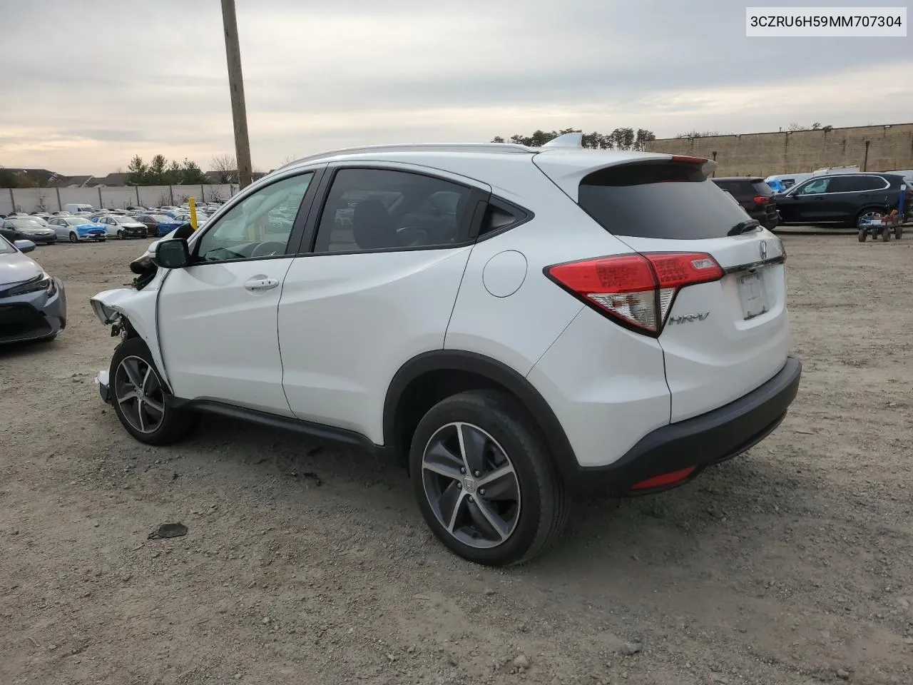 2021 Honda Hr-V Ex VIN: 3CZRU6H59MM707304 Lot: 81153324