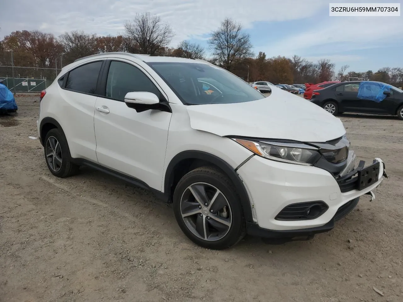 2021 Honda Hr-V Ex VIN: 3CZRU6H59MM707304 Lot: 81153324