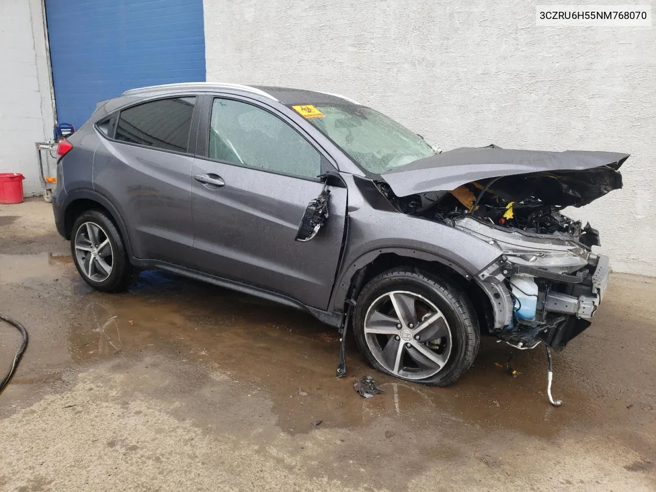 2022 Honda Hr-V Ex VIN: 3CZRU6H55NM768070 Lot: 54682804