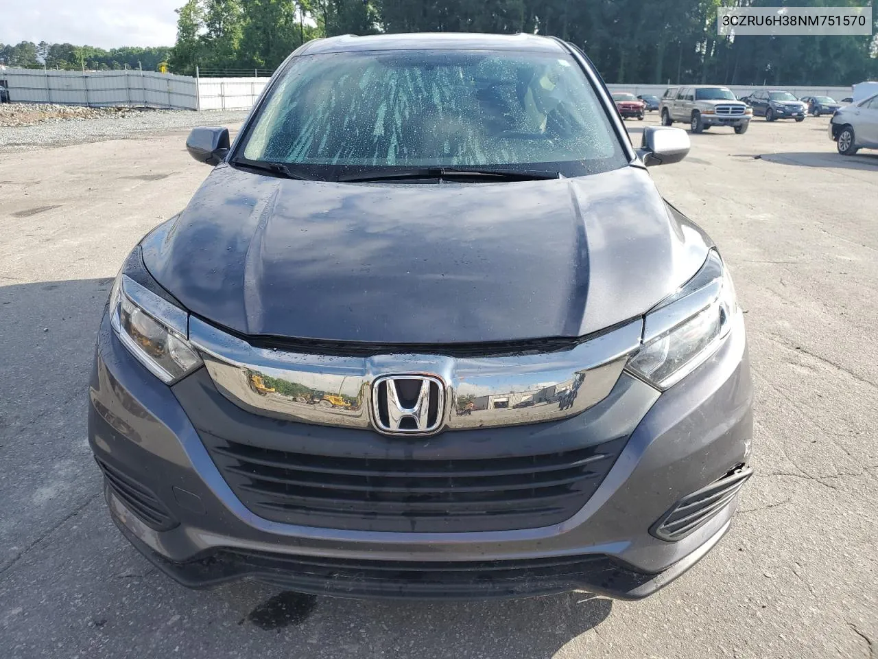 2022 Honda Hr-V Lx VIN: 3CZRU6H38NM751570 Lot: 54967894