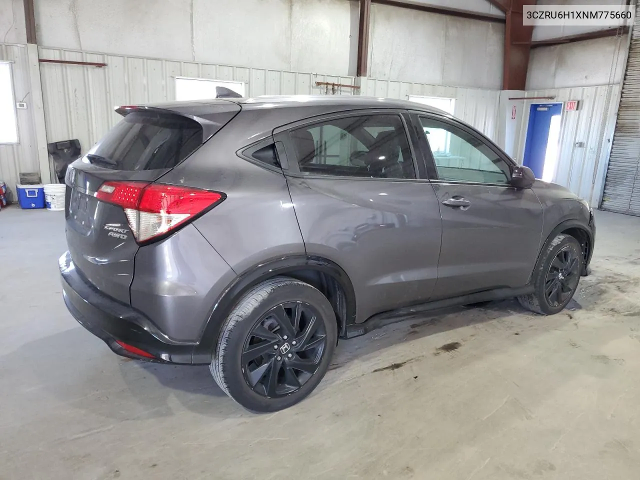 2022 Honda Hr-V Sport VIN: 3CZRU6H1XNM775660 Lot: 62527104