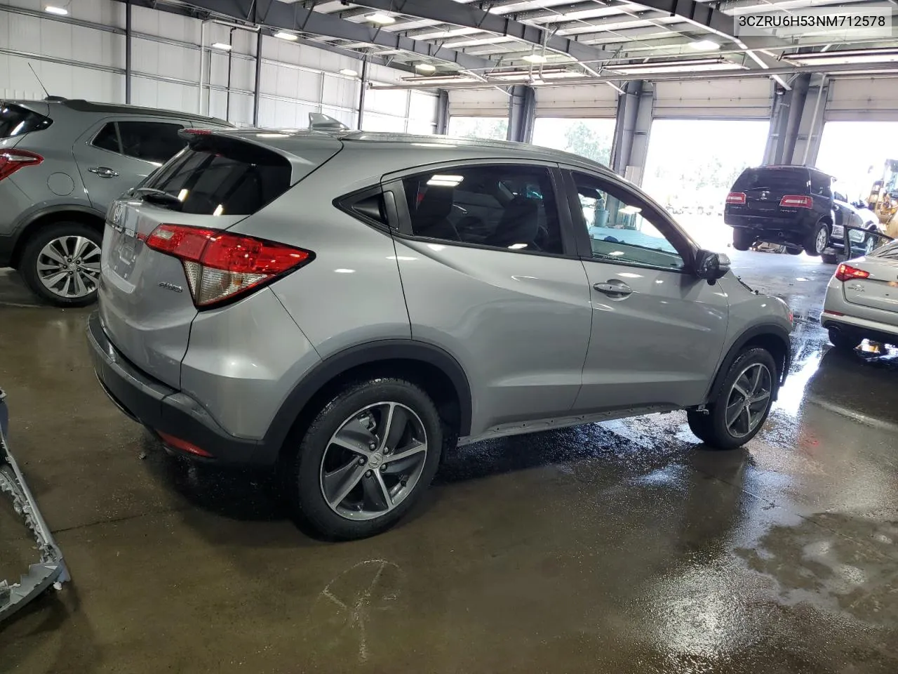 2022 Honda Hr-V Ex VIN: 3CZRU6H53NM712578 Lot: 63215634