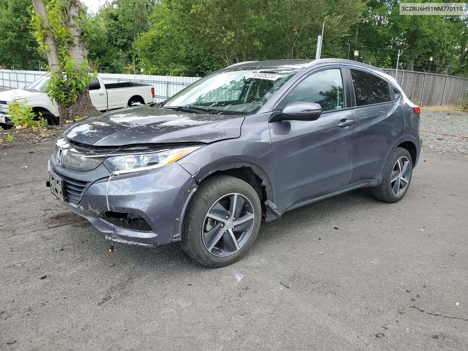 3CZRU6H51NM770110 2022 Honda Hr-V Ex