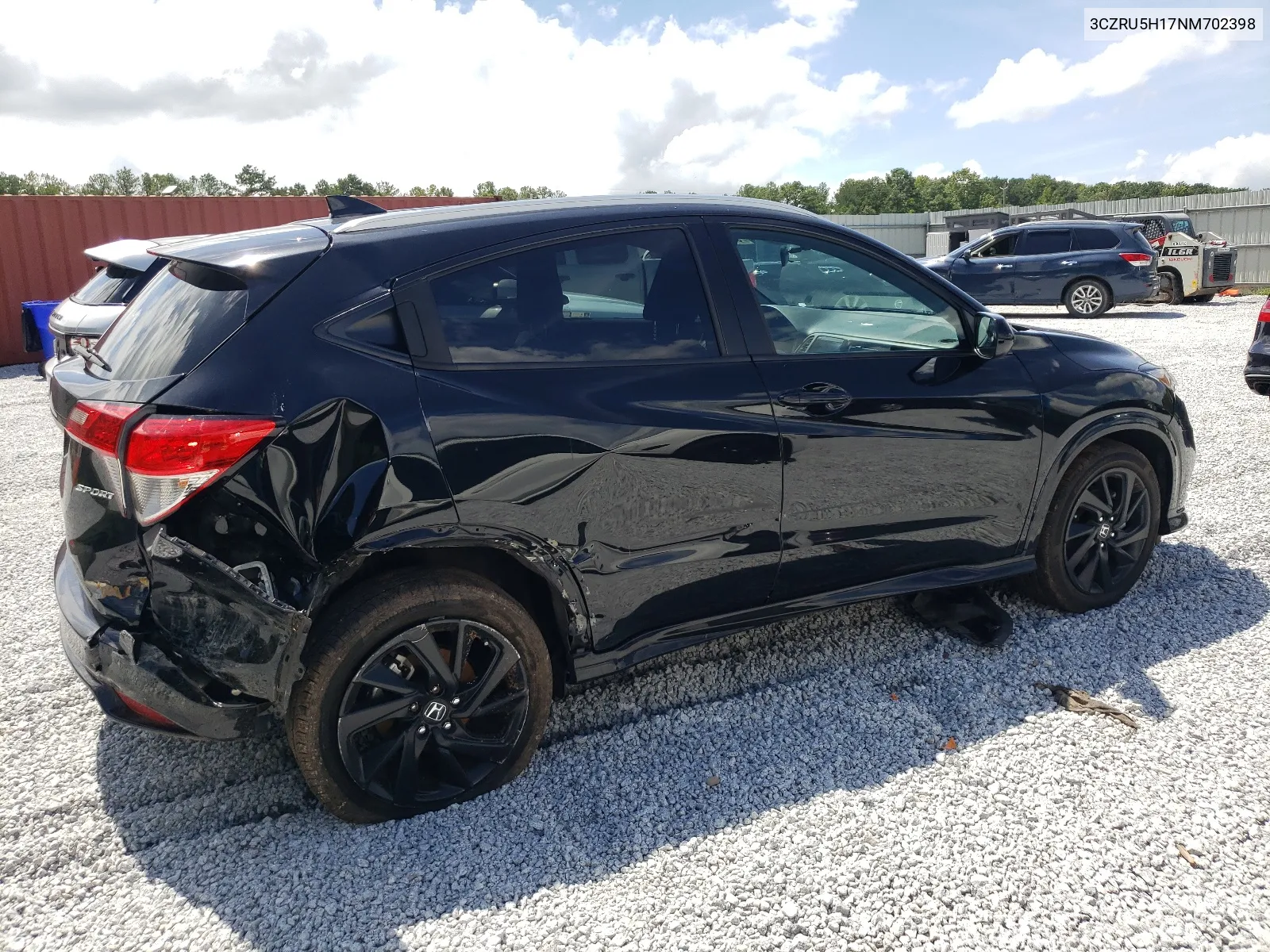 2022 Honda Hr-V Sport VIN: 3CZRU5H17NM702398 Lot: 65608394