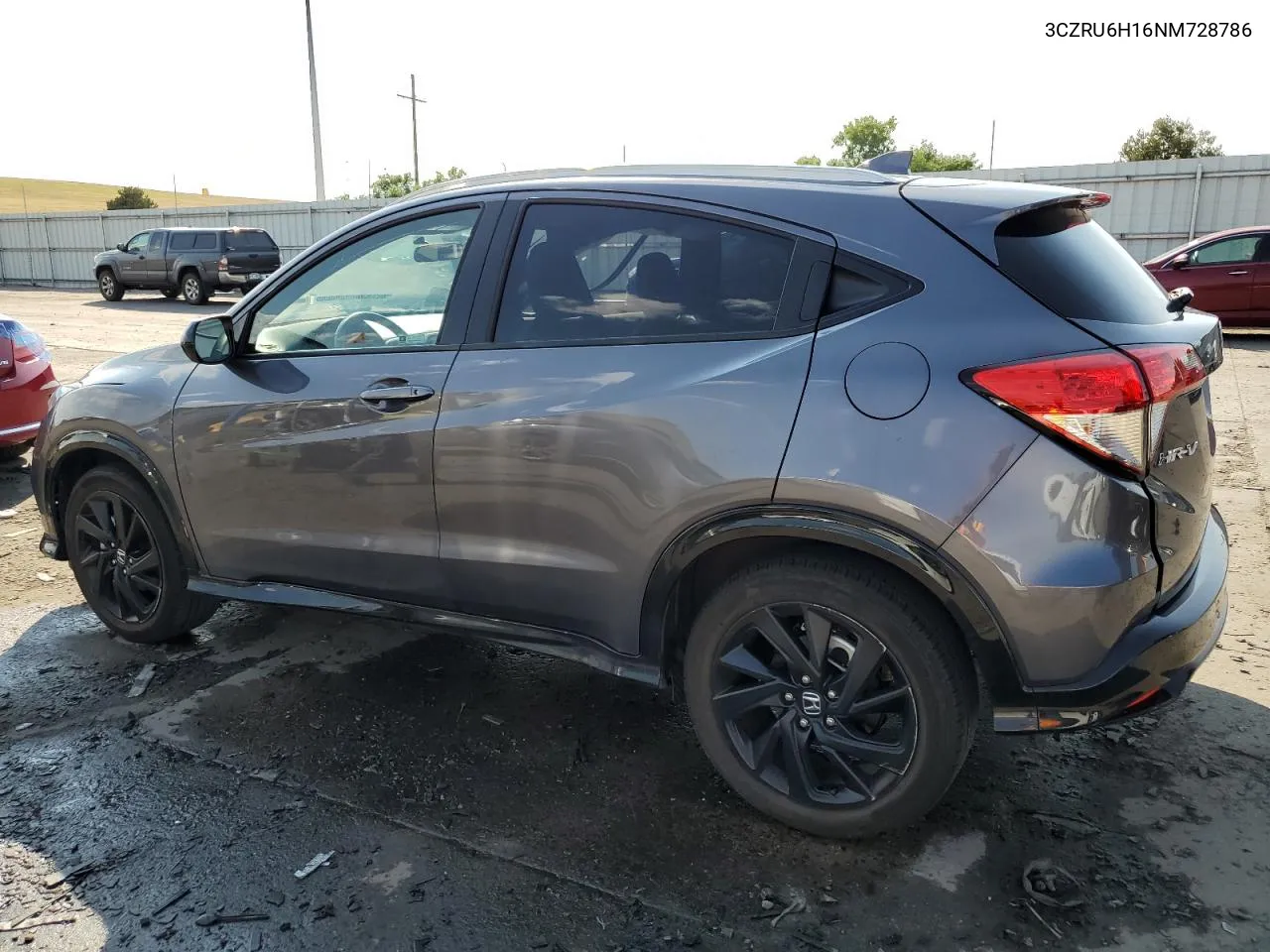 2022 Honda Hr-V Sport VIN: 3CZRU6H16NM728786 Lot: 65847284