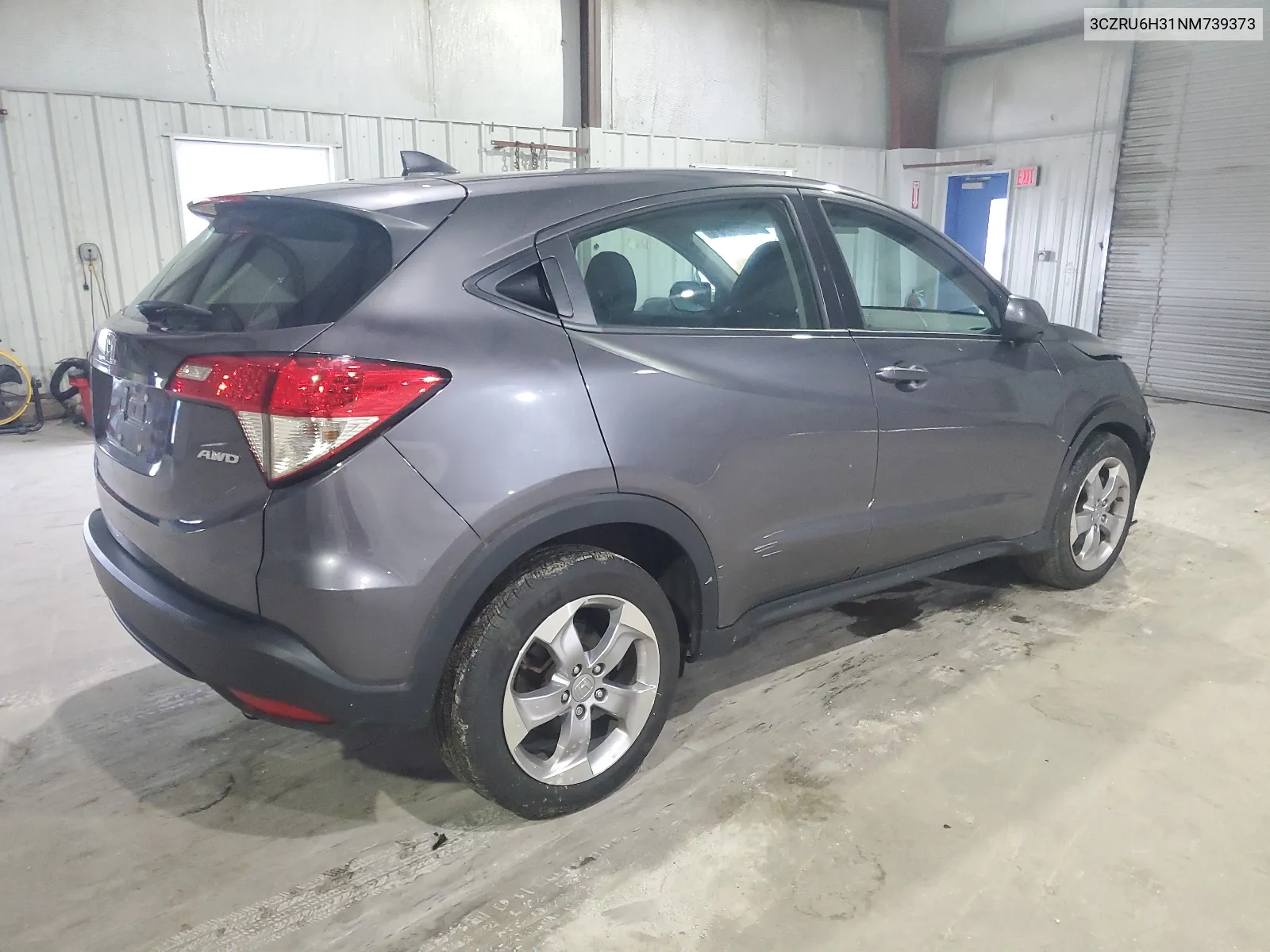 2022 Honda Hr-V Lx VIN: 3CZRU6H31NM739373 Lot: 66164384