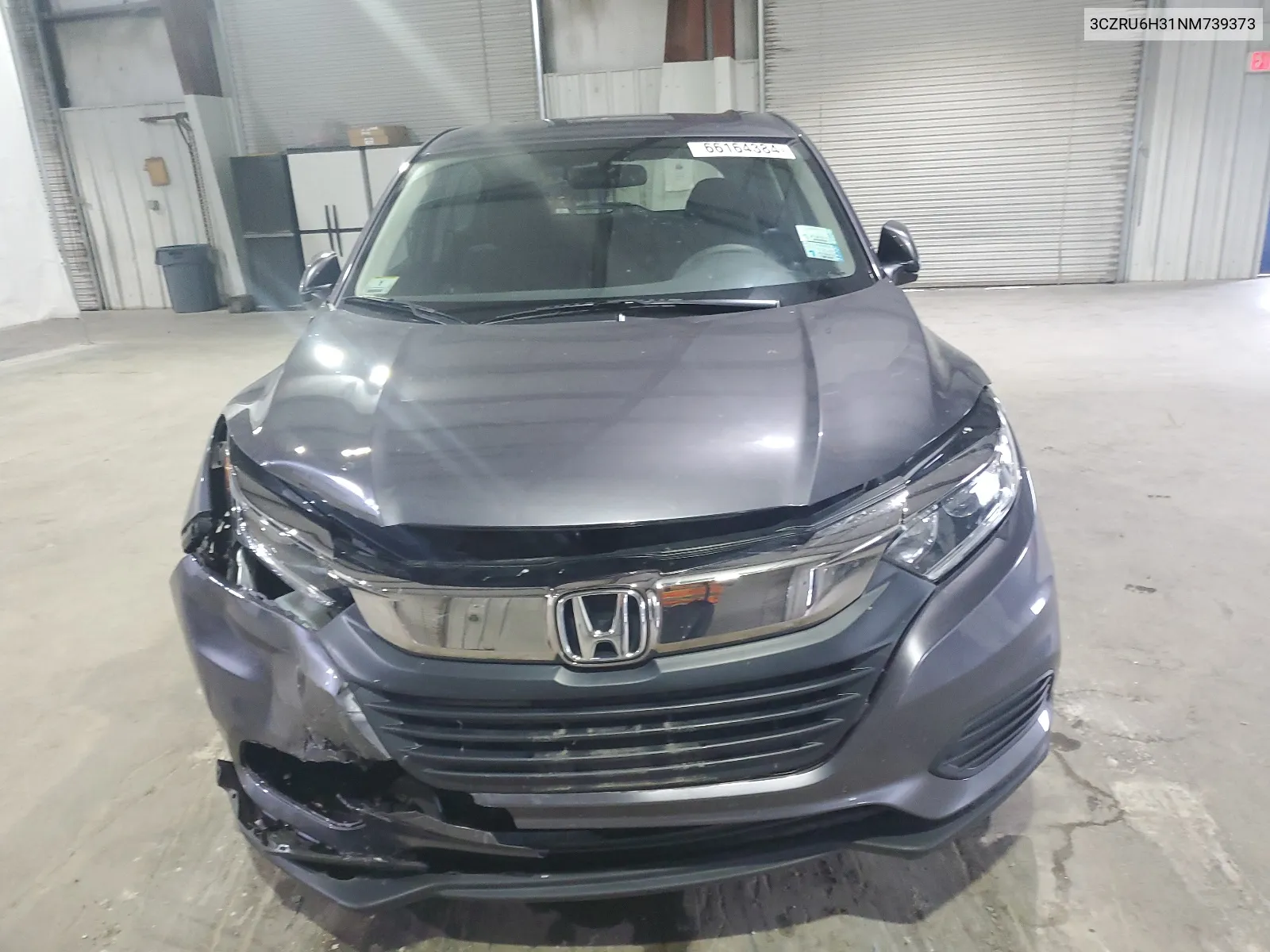 2022 Honda Hr-V Lx VIN: 3CZRU6H31NM739373 Lot: 66164384