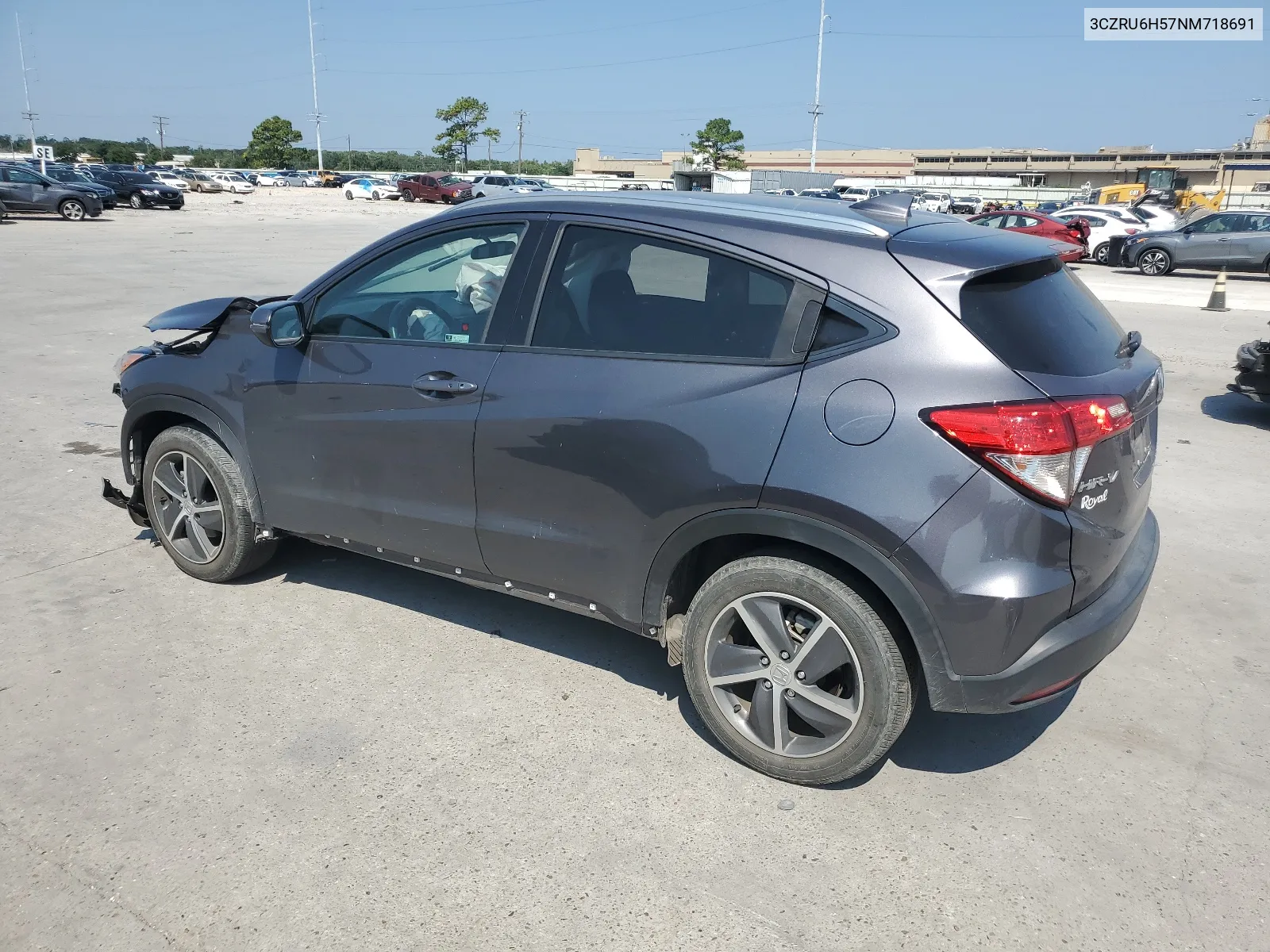 2022 Honda Hr-V Ex VIN: 3CZRU6H57NM718691 Lot: 66250354