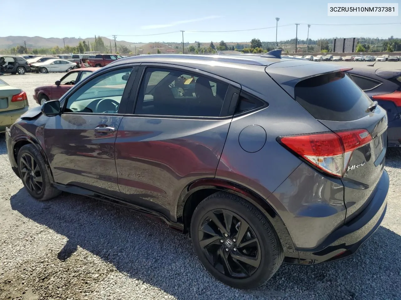 2022 Honda Hr-V Sport VIN: 3CZRU5H10NM737381 Lot: 67089684