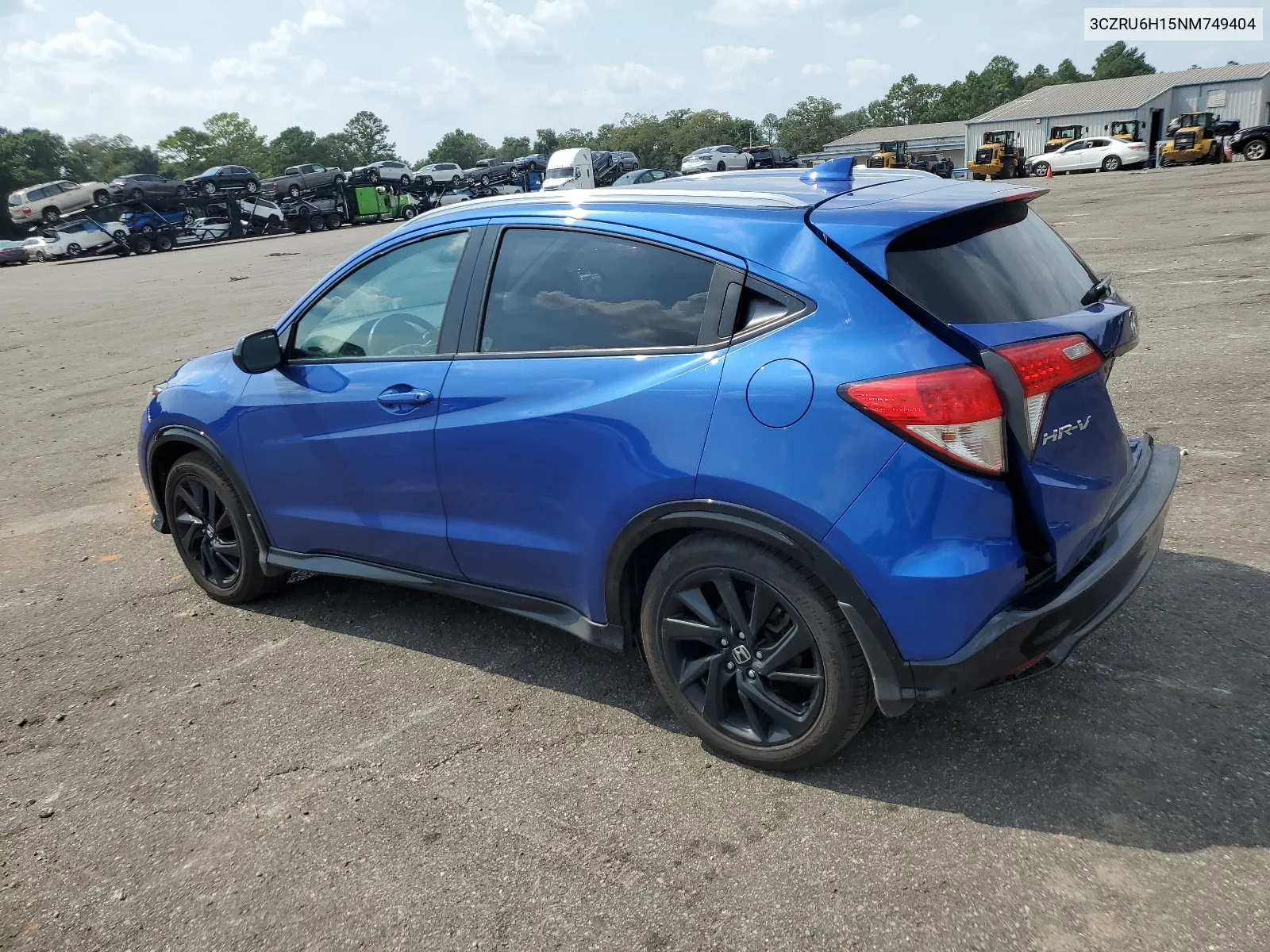 2022 Honda Hr-V Sport VIN: 3CZRU6H15NM749404 Lot: 67555214