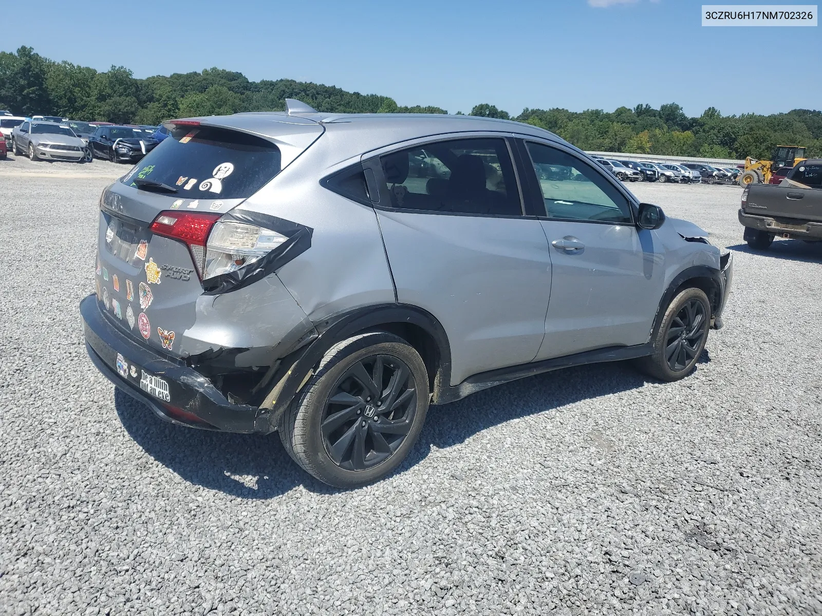 2022 Honda Hr-V Sport VIN: 3CZRU6H17NM702326 Lot: 67853484