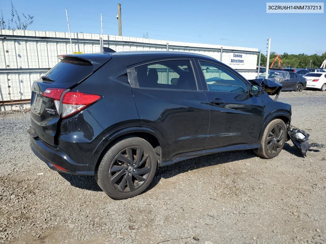 2022 Honda Hr-V Sport VIN: 3CZRU6H14NM737213 Lot: 67994664