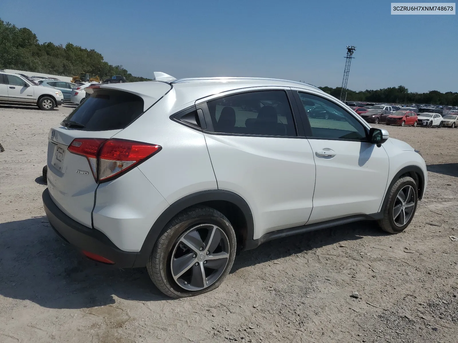 3CZRU6H7XNM748673 2022 Honda Hr-V Exl