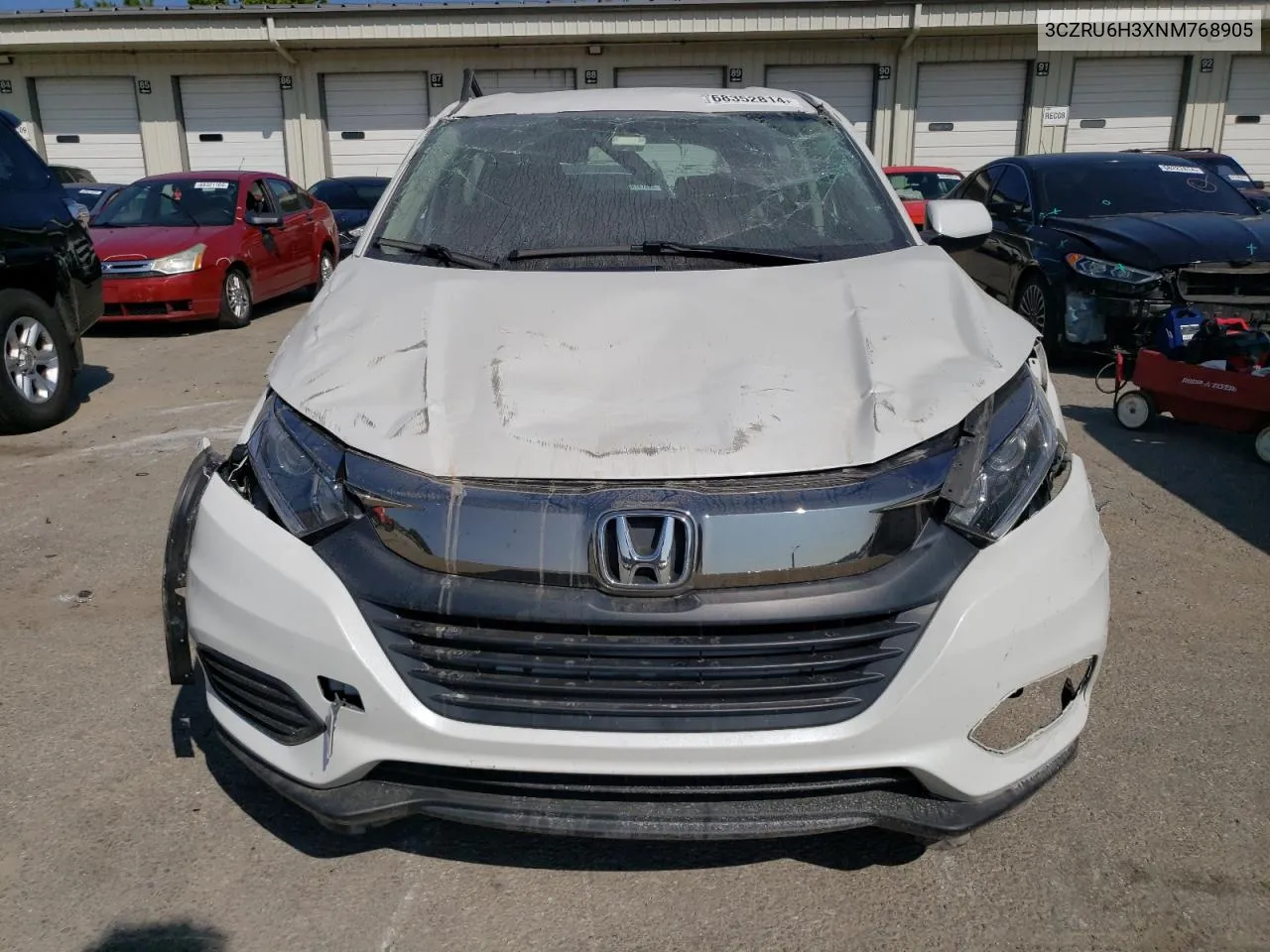 2022 Honda Hr-V Lx VIN: 3CZRU6H3XNM768905 Lot: 68352814