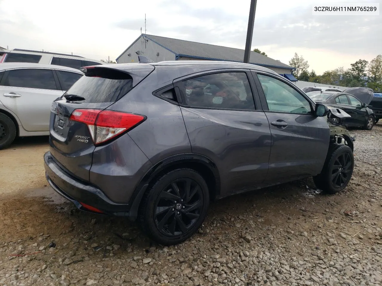 2022 Honda Hr-V Sport VIN: 3CZRU6H11NM765289 Lot: 69472574