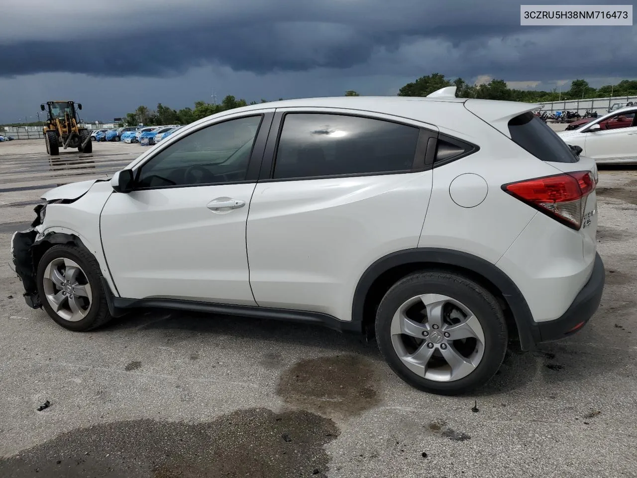 2022 Honda Hr-V Lx VIN: 3CZRU5H38NM716473 Lot: 69579964