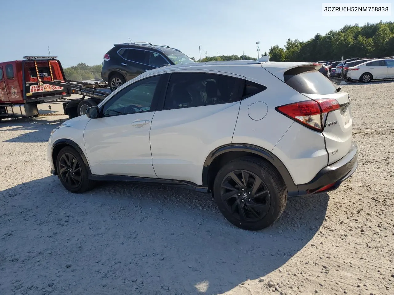 2022 Honda Hr-V Ex VIN: 3CZRU6H52NM758838 Lot: 69900394