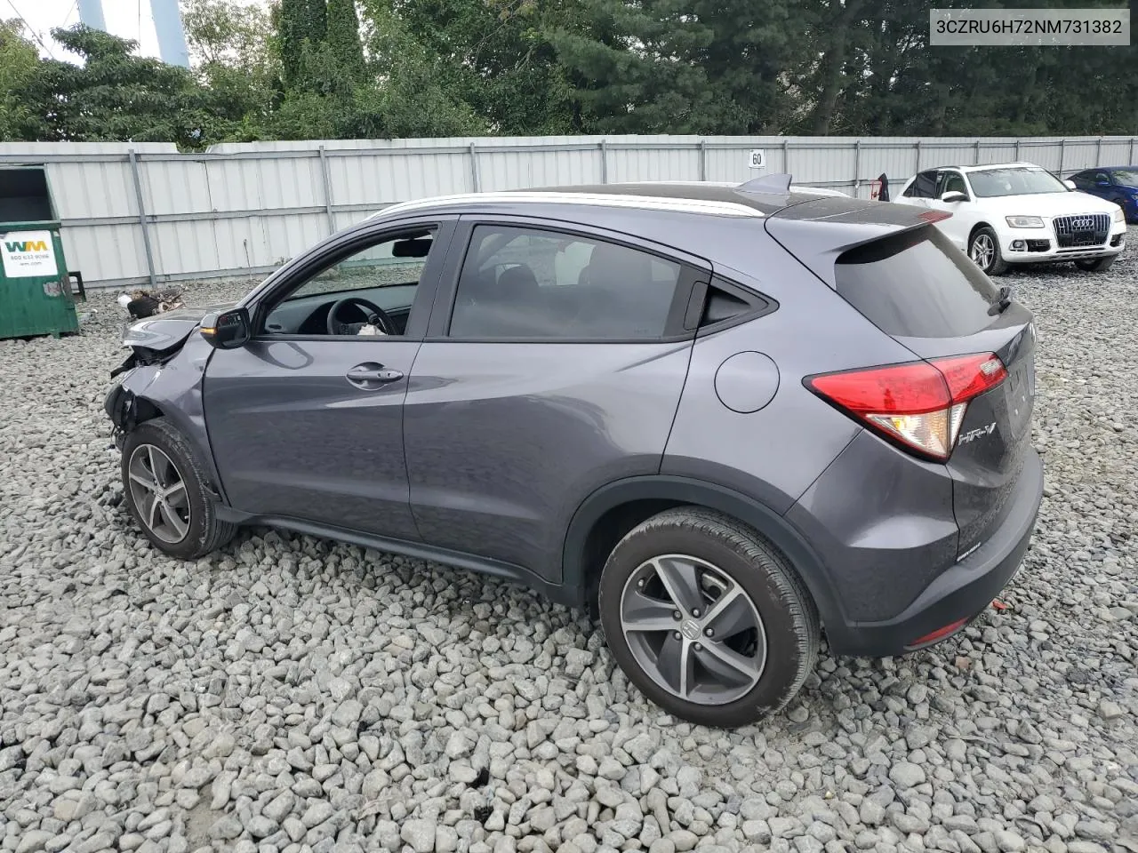 2022 Honda Hr-V Exl VIN: 3CZRU6H72NM731382 Lot: 70541424