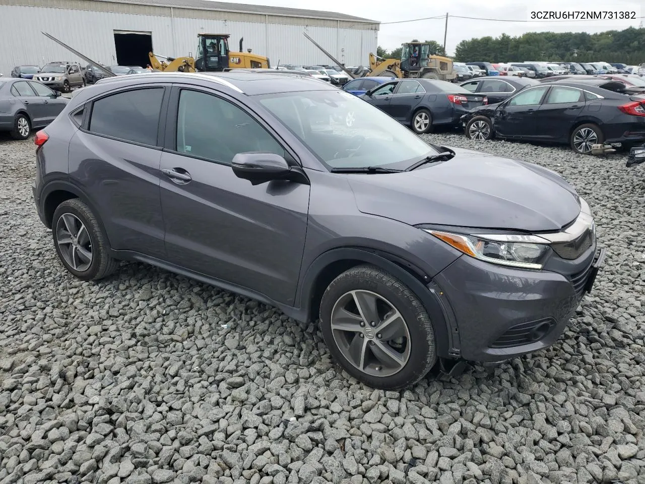 2022 Honda Hr-V Exl VIN: 3CZRU6H72NM731382 Lot: 70541424