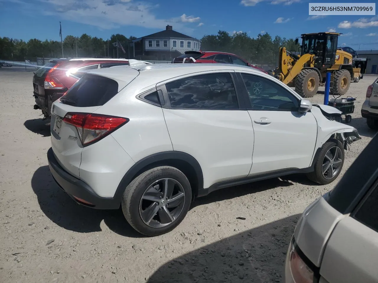 2022 Honda Hr-V Ex VIN: 3CZRU6H53NM709969 Lot: 70583934