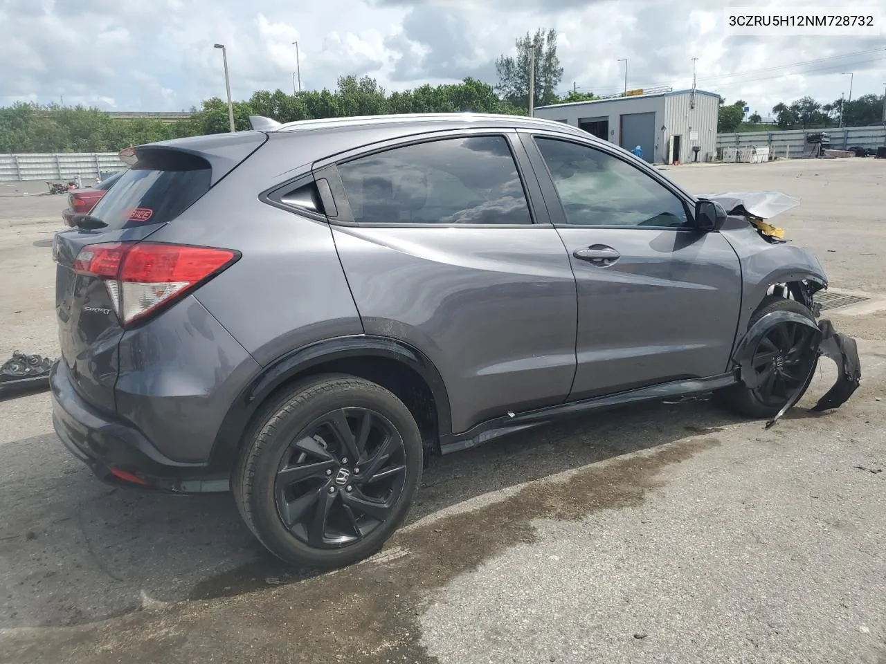 2022 Honda Hr-V Sport VIN: 3CZRU5H12NM728732 Lot: 70611034