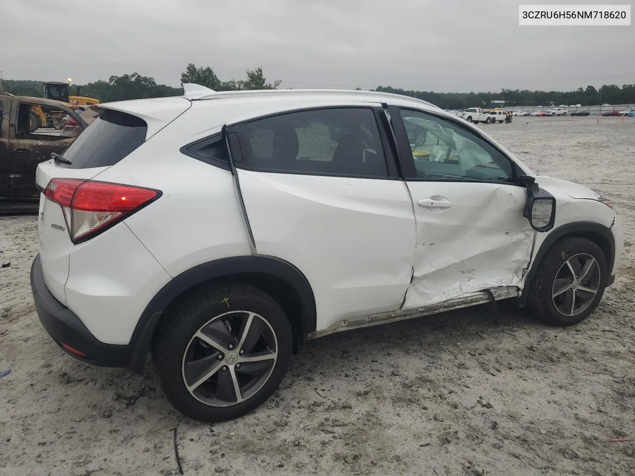 2022 Honda Hr-V Ex VIN: 3CZRU6H56NM718620 Lot: 71131934