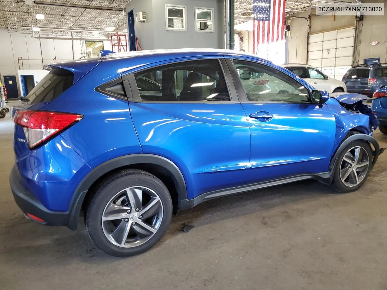 2022 Honda Hr-V Exl VIN: 3CZRU6H7XNM713020 Lot: 71273494