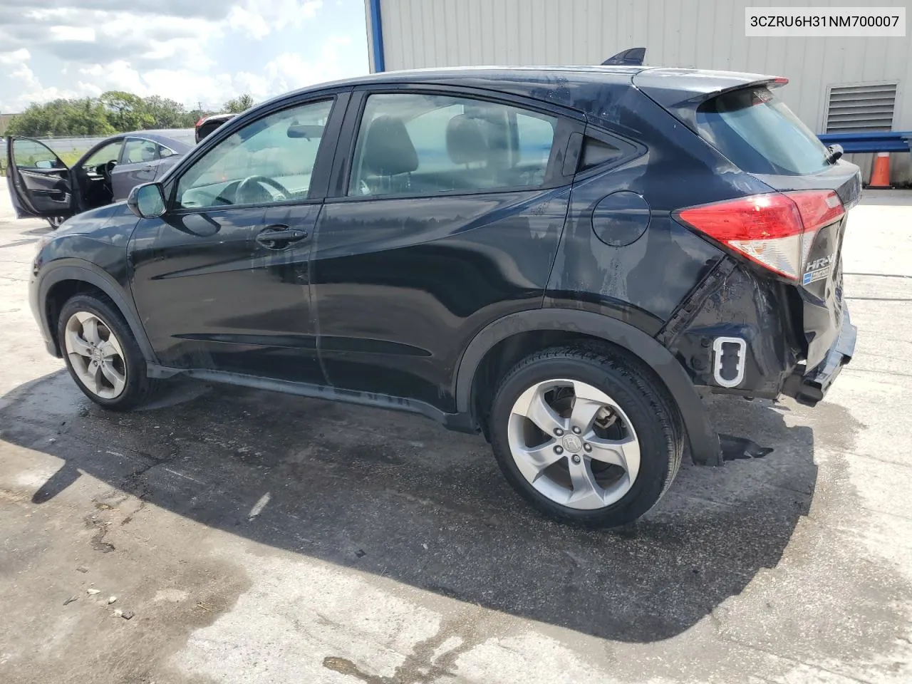 2022 Honda Hr-V Lx VIN: 3CZRU6H31NM700007 Lot: 71435214