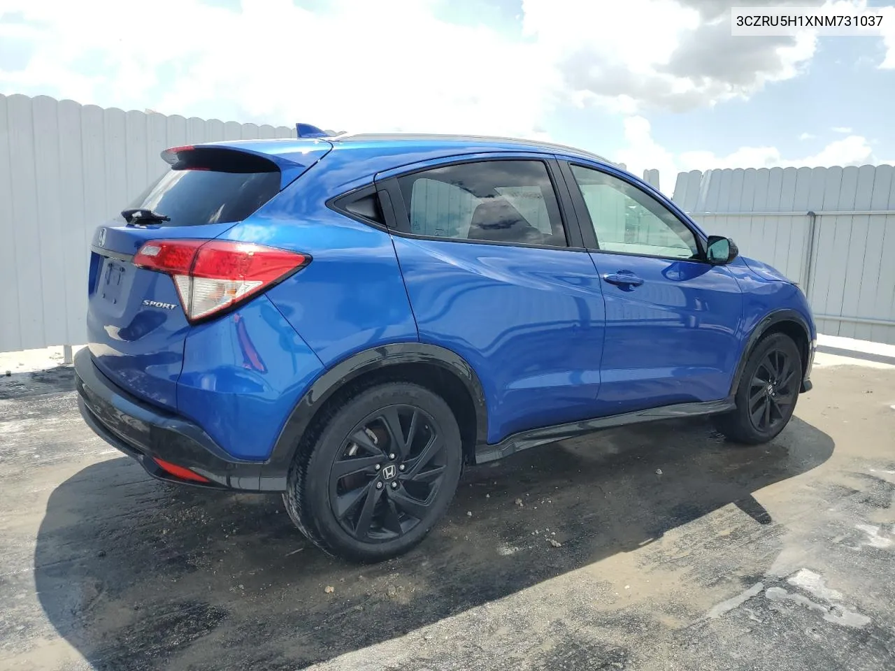 2022 Honda Hr-V Sport VIN: 3CZRU5H1XNM731037 Lot: 71554674