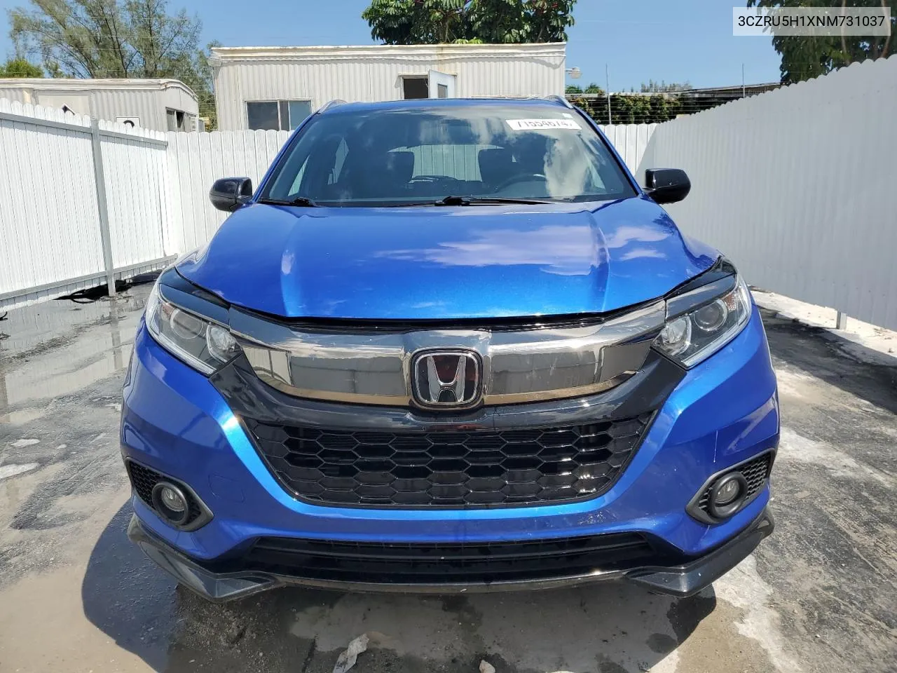 3CZRU5H1XNM731037 2022 Honda Hr-V Sport