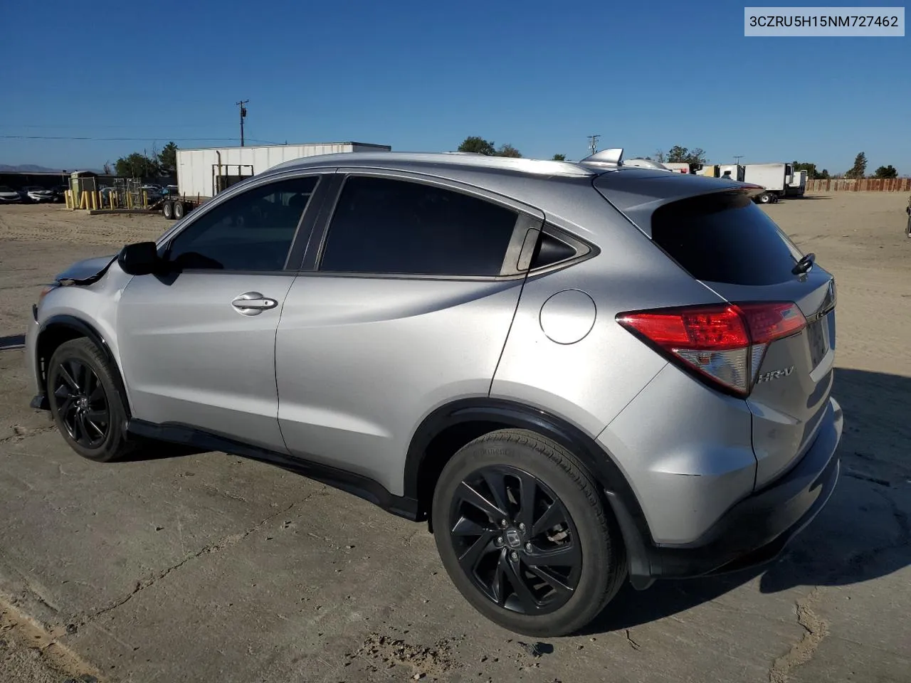 2022 Honda Hr-V Sport VIN: 3CZRU5H15NM727462 Lot: 72088614