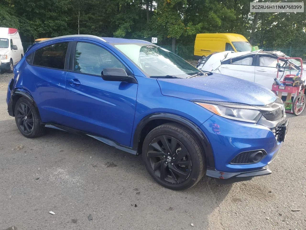 2022 Honda Hr-V Sport VIN: 3CZRU6H11NM768399 Lot: 72464294