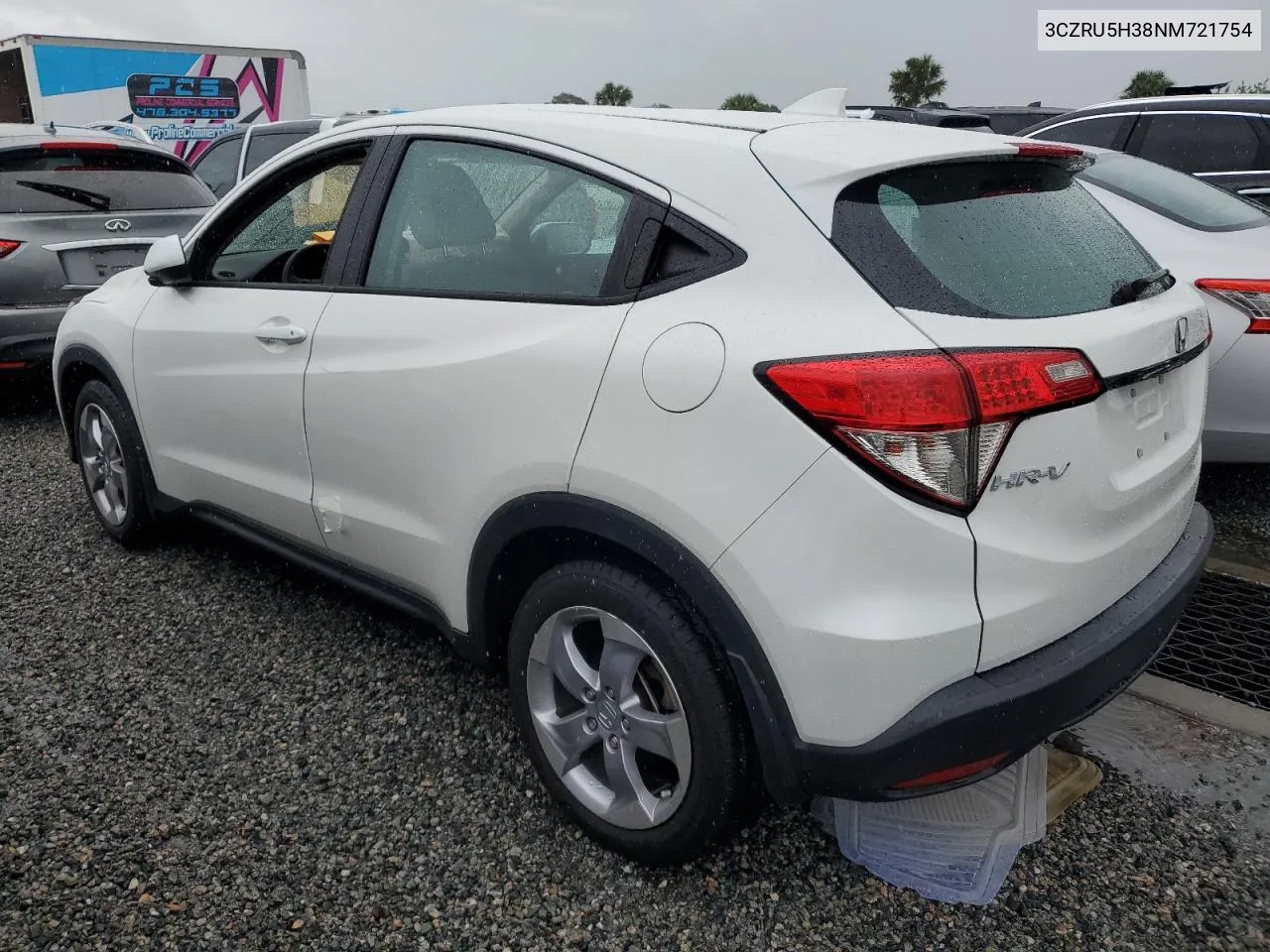 2022 Honda Hr-V Lx VIN: 3CZRU5H38NM721754 Lot: 74133264