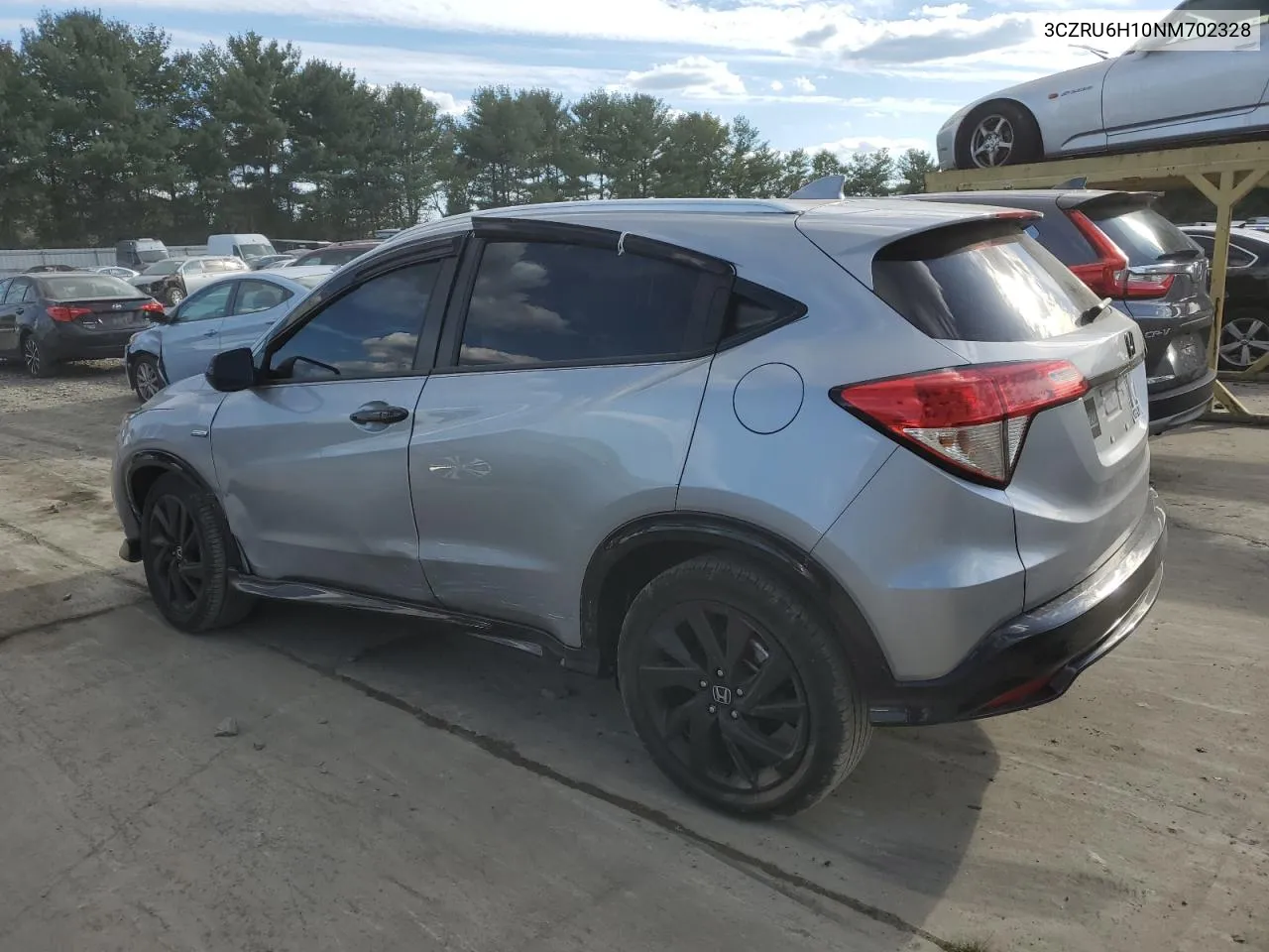 2022 Honda Hr-V Sport VIN: 3CZRU6H10NM702328 Lot: 74465594