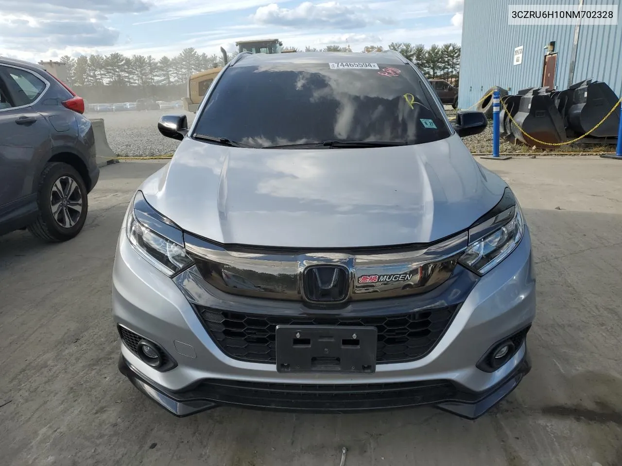 2022 Honda Hr-V Sport VIN: 3CZRU6H10NM702328 Lot: 74465594