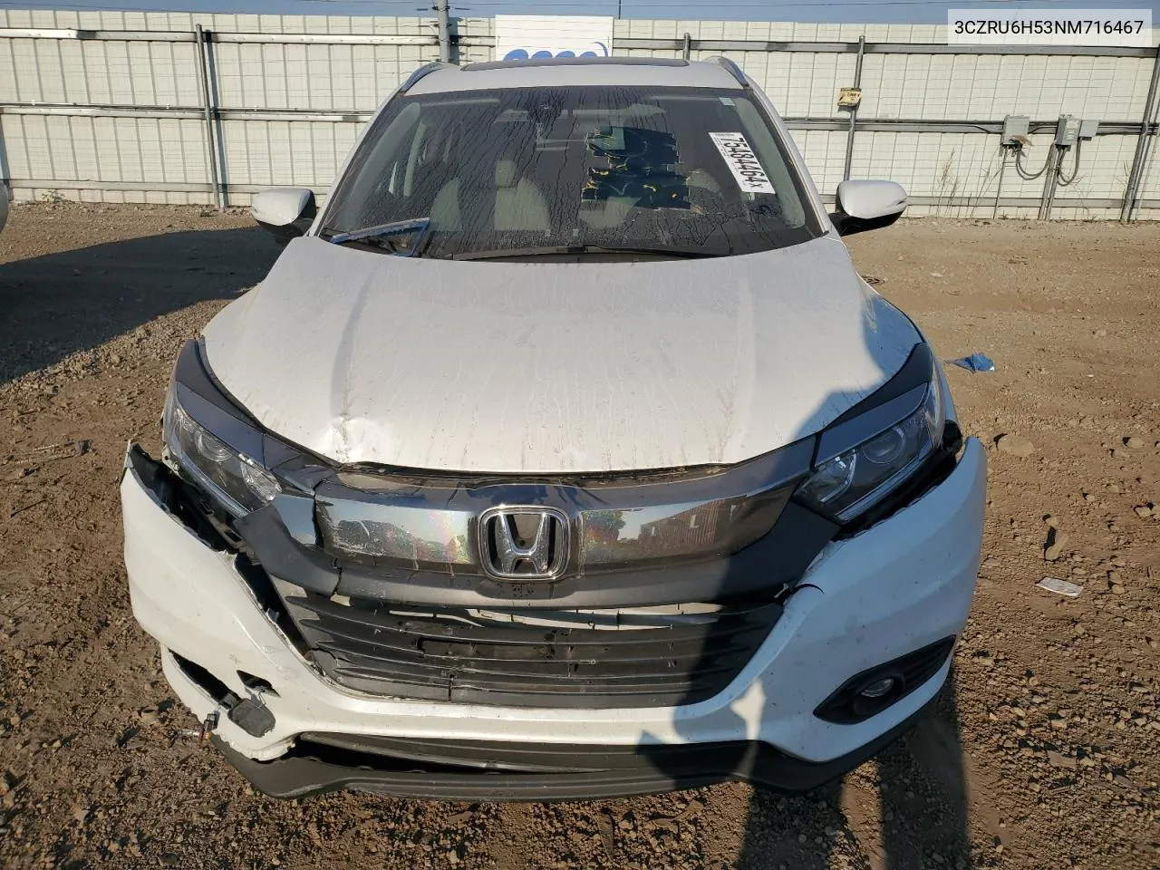 3CZRU6H53NM716467 2022 Honda Hr-V Ex