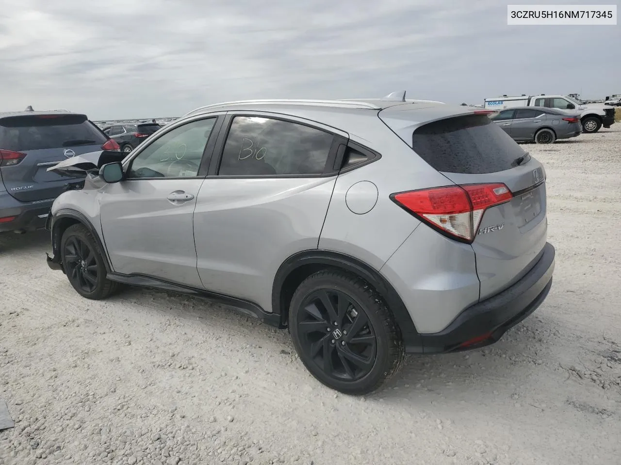 2022 Honda Hr-V Sport VIN: 3CZRU5H16NM717345 Lot: 76060064