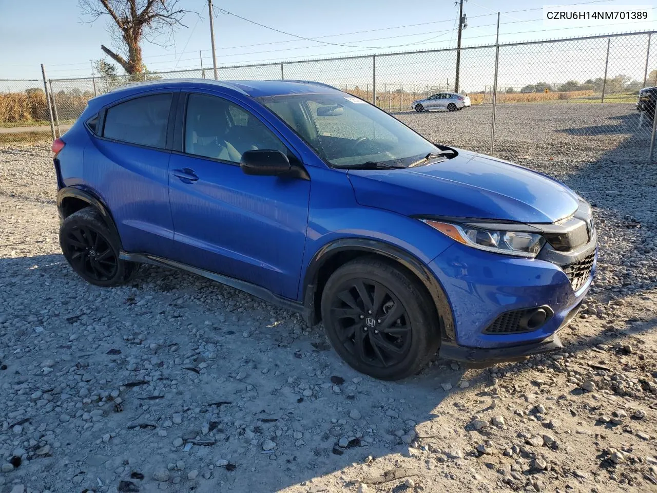 2022 Honda Hr-V Sport VIN: CZRU6H14NM701389 Lot: 76262434