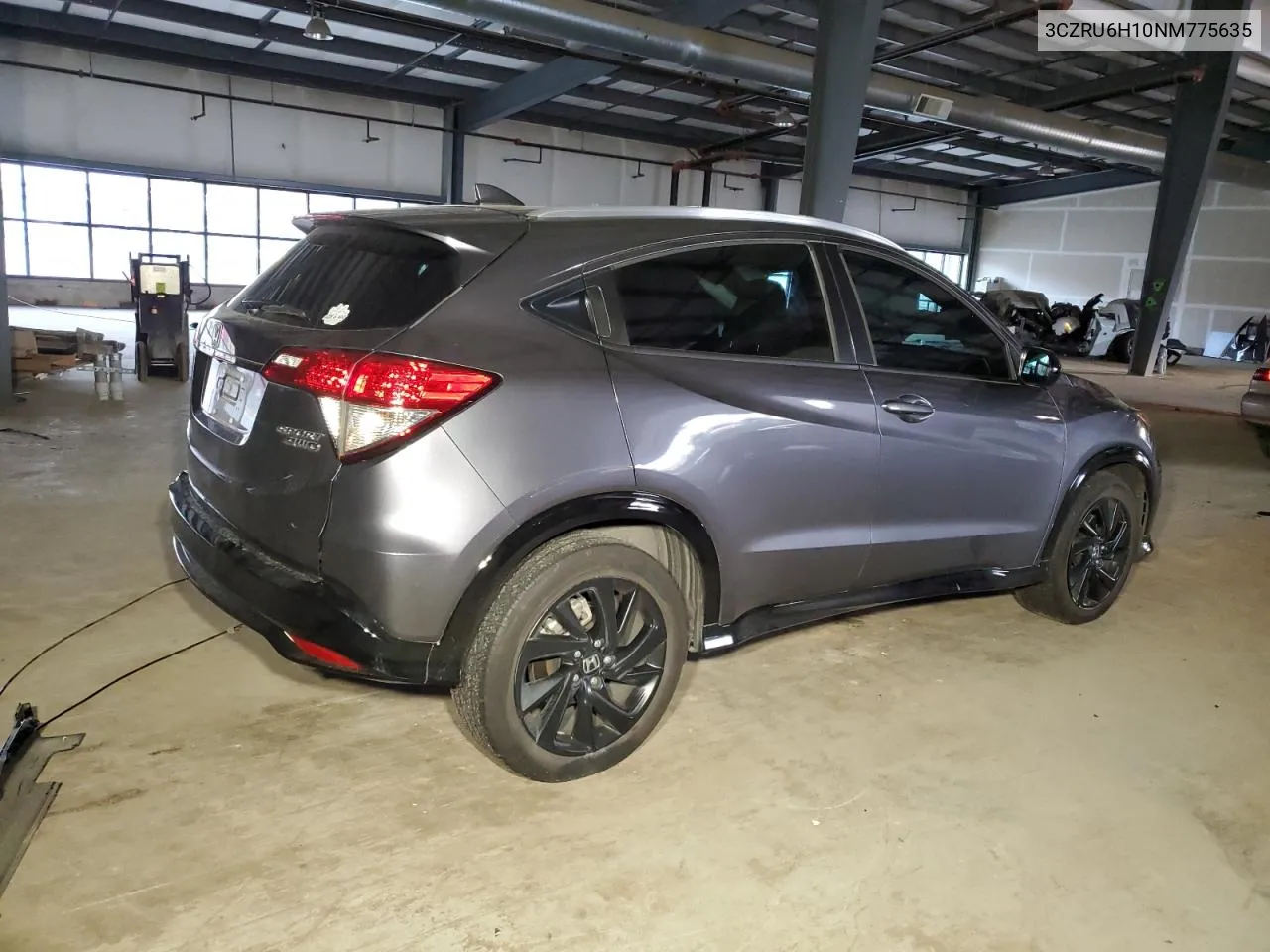 2022 Honda Hr-V Sport VIN: 3CZRU6H10NM775635 Lot: 76454664